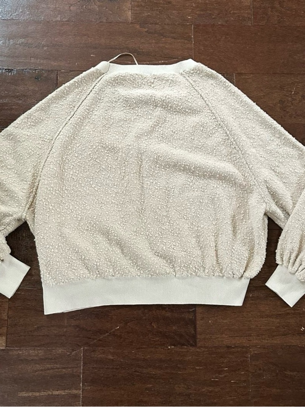 Free People Found My Friend Pullover in tan size Medium-NWT - Picture 9 of 11